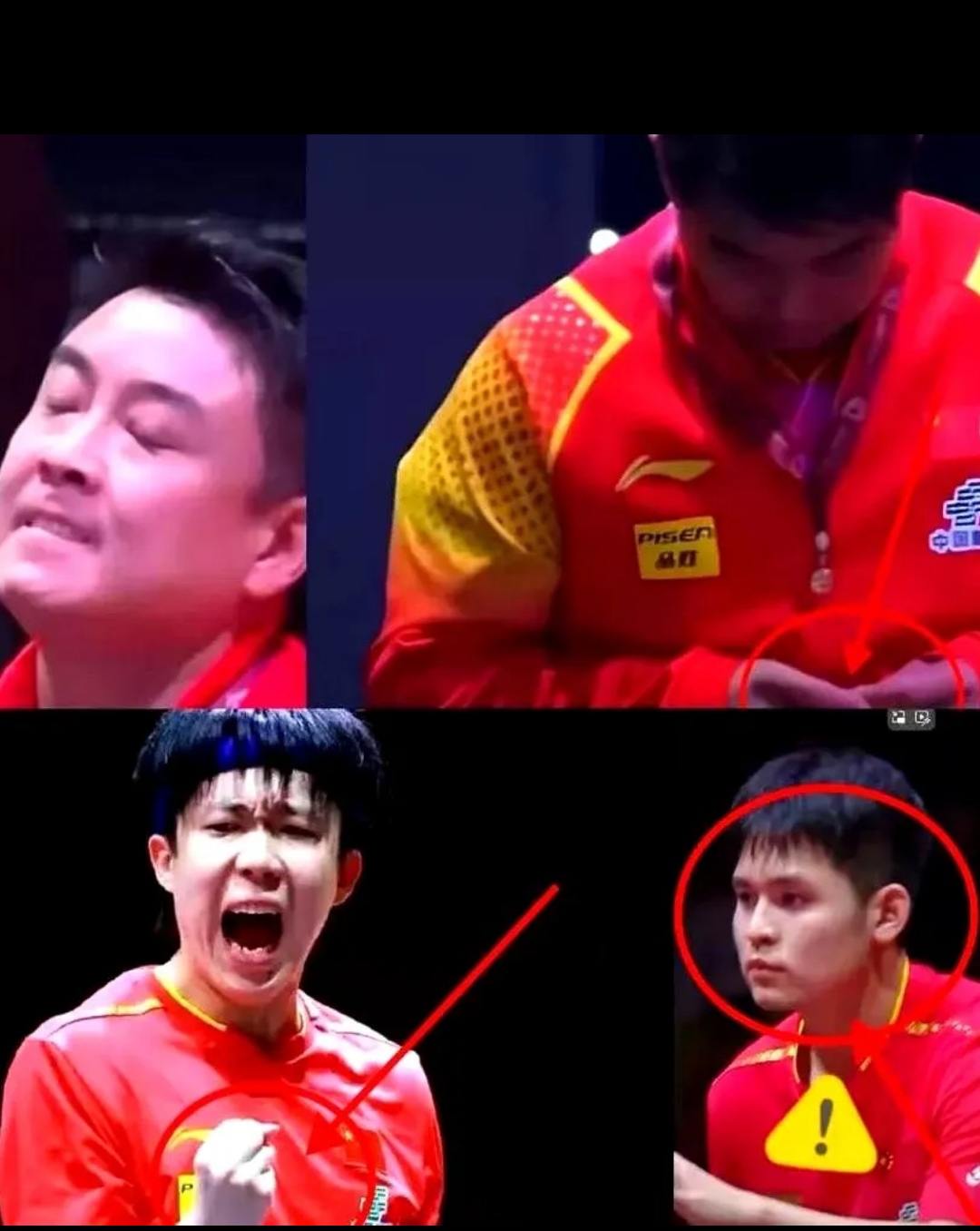 包含法国乒乓球队强势比利时乒乓球队，王皓送出助攻的词条